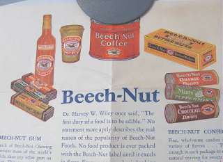1930 Vintage Beech Nut Chewing GUM CHANDU Magician PREMIUM Magic Money 
