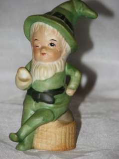   Elves 1 Drunk Gnome 1 Snow White Dwarf 1 Irish Leprechaun Figurines