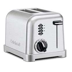   Classic Brushed Stainless Steel Toaster (Refurbished)  