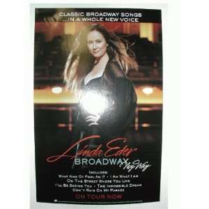 Linda Eder Promotional Poster Broadway My Way