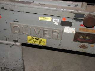 used Oliver Model 166 ED 24 Jointer. 220/440 volt 3 