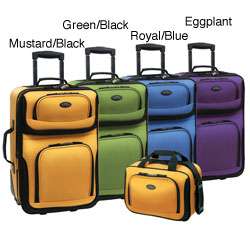 Traveler RIO 2 piece Expandable Carry on Luggage Set   