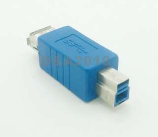 USB 3.0 A female to Printer B male converter adapter  