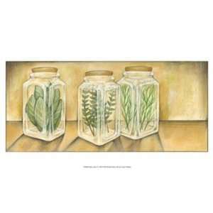  Spice Jars I   Poster by Laura Nathan (19x13)