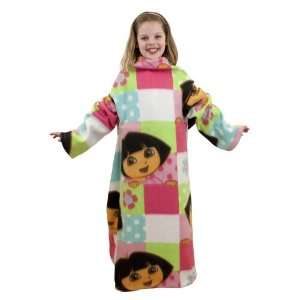  Dora the Explorer Buttons Cosy Slanket Sleeved Fleece 