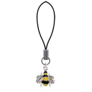  Enamel Bee Cell Phone Charm [Jewelry] Jewelry