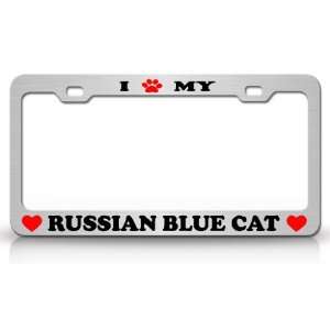   High Quality STEEL /METAL Auto License Plate Frame, Chrome/Blk/Red