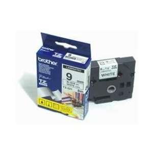  Brother TZ161 1.5in Labeling Tape (26.2ft, Black on Clear 