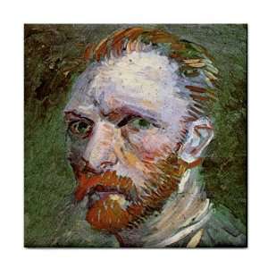  Self Portrait 4 By Vincent Van Gogh Tile Trivet 