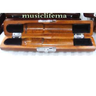 Wooden Flute Head Case Brown Color Beautiful Nice  