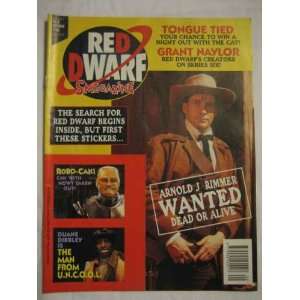 com Red Dwarf Smegazine V.2 #6 Oct. 1993 Rimmer Wanted Dead or Alive 