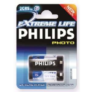  Philips 2CR5 6V Lithium Photocell Camera Battery