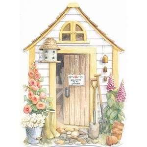  Retirement Greeting Card   Gardening Shed Health 