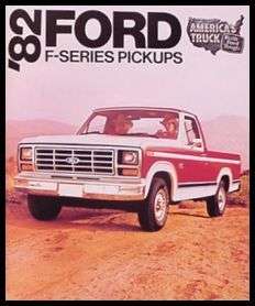 1982 Ford Pickup Truck Brochure F100 F150 F250 F350  