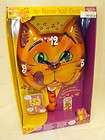 Mr. Meow Mix Cat Kitten Wall Clock Moving Eyes Mouth Tail Plays song 
