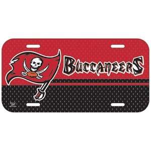  Tampa Bay Buccaneers Plastic License Plate Sports 