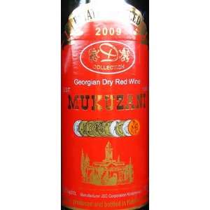   2009 D Collection Mukuzani Dry Red Wine 750ml Grocery & Gourmet Food