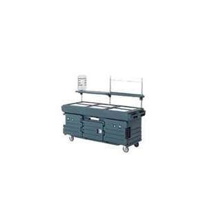  Camkiosk Cart, With 6 Pan Wells, 85 1/8 X 33 1/2 X 70 