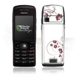   Skins for Nokia E50   Floral Explosion Design Folie Electronics