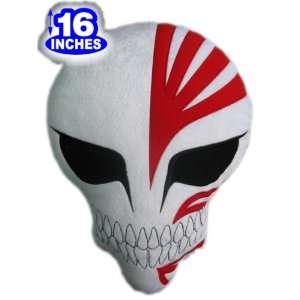  Bleach Ichigo Mask Cushion/Pillow   16 inches Toys 