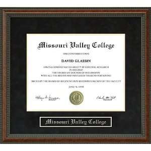  Missouri Valley College (MVC) Diploma Frame Sports 