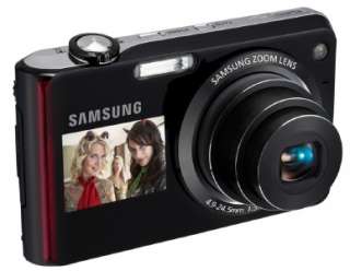   Samsung TL210 DualView 12.4 MP Digital Camera w 5X Optical Zoom Red