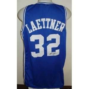  Christian Laettner Jersey   Duke JSA W165636   Autographed NBA 