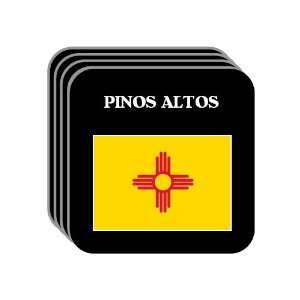  US State Flag   PINOS ALTOS, New Mexico (NM) Set of 4 Mini 