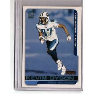    2000 Paramount #234 Kevin Dyson Blue #Rd to 75 Sports Collectibles