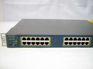 Cisco Catalyst 3500 Series XL Inline Power Switch WS C3524 PWR XL EN 