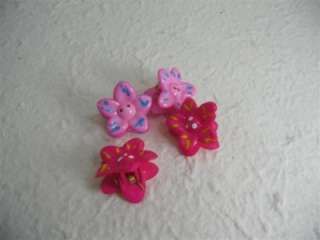   colorful bow hair clips gift set idea for dolls or girls # 004  