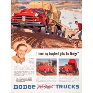  Ad Dodge Trucks Job Rated Walt Flanagan Denver Construction Building 