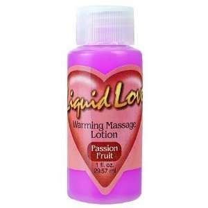  Liquid Love Warming Massage Oil 1oz Passion Fruit Health 