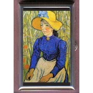  VINCENT VAN GOGH PEASANT GIRL HAT COIN, MINT OR PILL BOX 