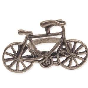 Zad Antiqued Look Old Fashioned Bicycle Fashion Ring Antique Silver 