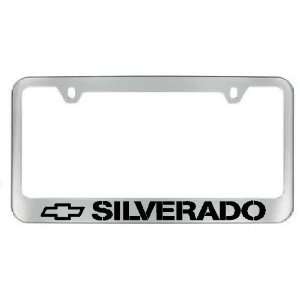  Chevy Silverado Chrome License Plate Frame with 2 free 