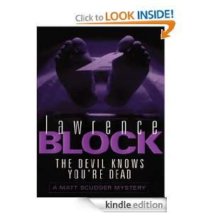 The Devil Knows Youre Dead (Matt Scudder Mystery) Lawrence Block 