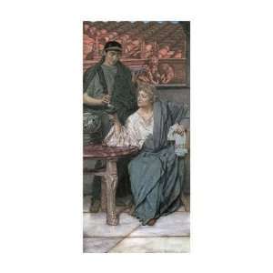   Lawrence Alma Tadema   The Roman Wine   Tasters Giclee