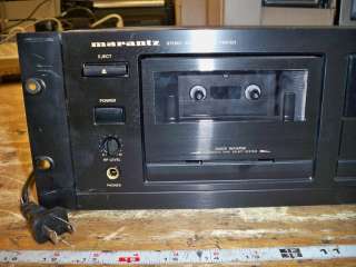 Marantz PMD 501U Professional Stereo Cassette Deck  