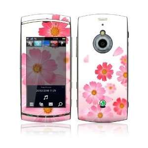  Sony Ericsson Vivaz Pro Skin Decal Sticker   Pink Daisy 