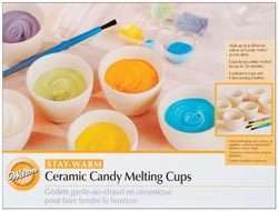Wilton Candy Making Supplies   Ceramic Melting Cups  