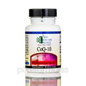  Ortho Molecular Products CoQ 10 60 Soft Gel Capsules 