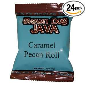 Brown Dog Java Caramel Pecan Roll, 1.3 Ounce (Pack of 24)