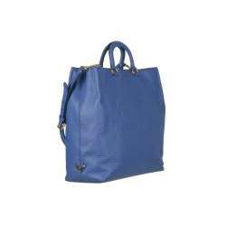 Prada BR4617 Blue Leather Tote Bag  