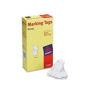  New Avery 12207   White Marking Tags, Paper, 1 3/32 x 3/4 