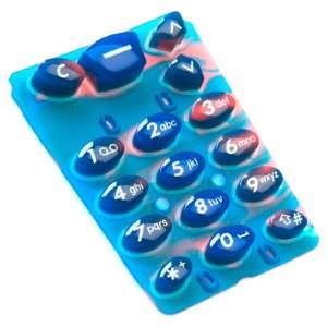  Cell Mark Keypad for Nokia 5100 Series Phones, Red and 