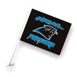  Carolina Panthers   2 Sided Car Flags Case Pack 6 