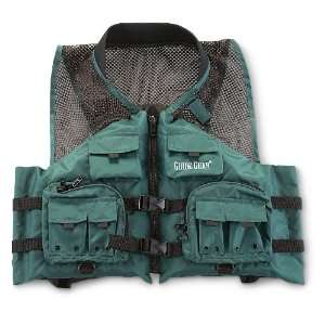  Guide Gear Fishing Vest Forest Green