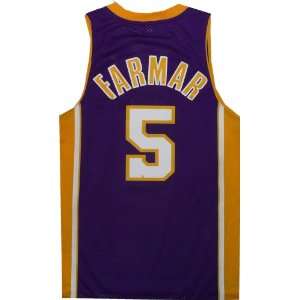  Jordan Farmar LA Los Angeles Lakers Adidas Swingman Jersey 