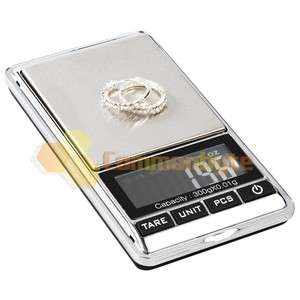 New 300g x 0.01g Mini Digital Jewelry Pocket Gram Scale  